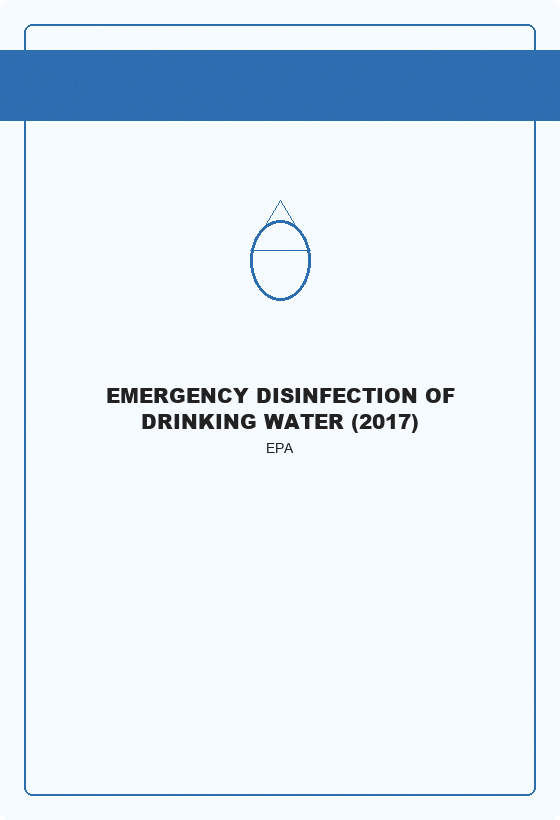 EPA - EMERGENCY DISINFECTION OF DRINKING WATER (2017)